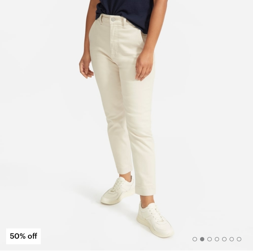 Everlane Slim Leg Crop- NWT